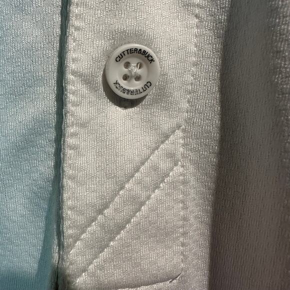 Cutter & Buck 3XT Georgia Bulldogs Polo White Dry Tec Moisture Wicking White - Picture 10 of 12